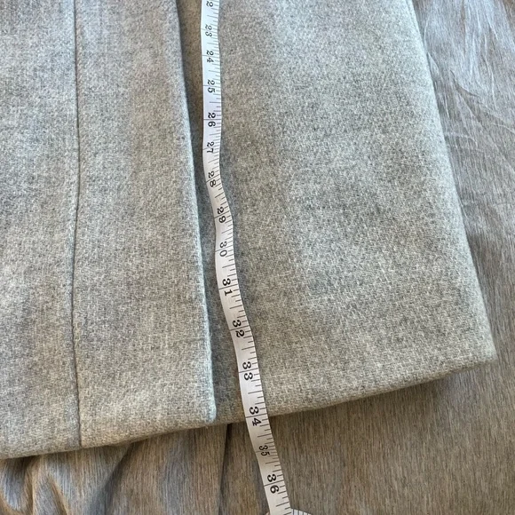 J.CREW Cocoon Coat Jacket Womens 6 Gray Italian Stadium Cloth Wool J5536 - Picture 15 of 15
